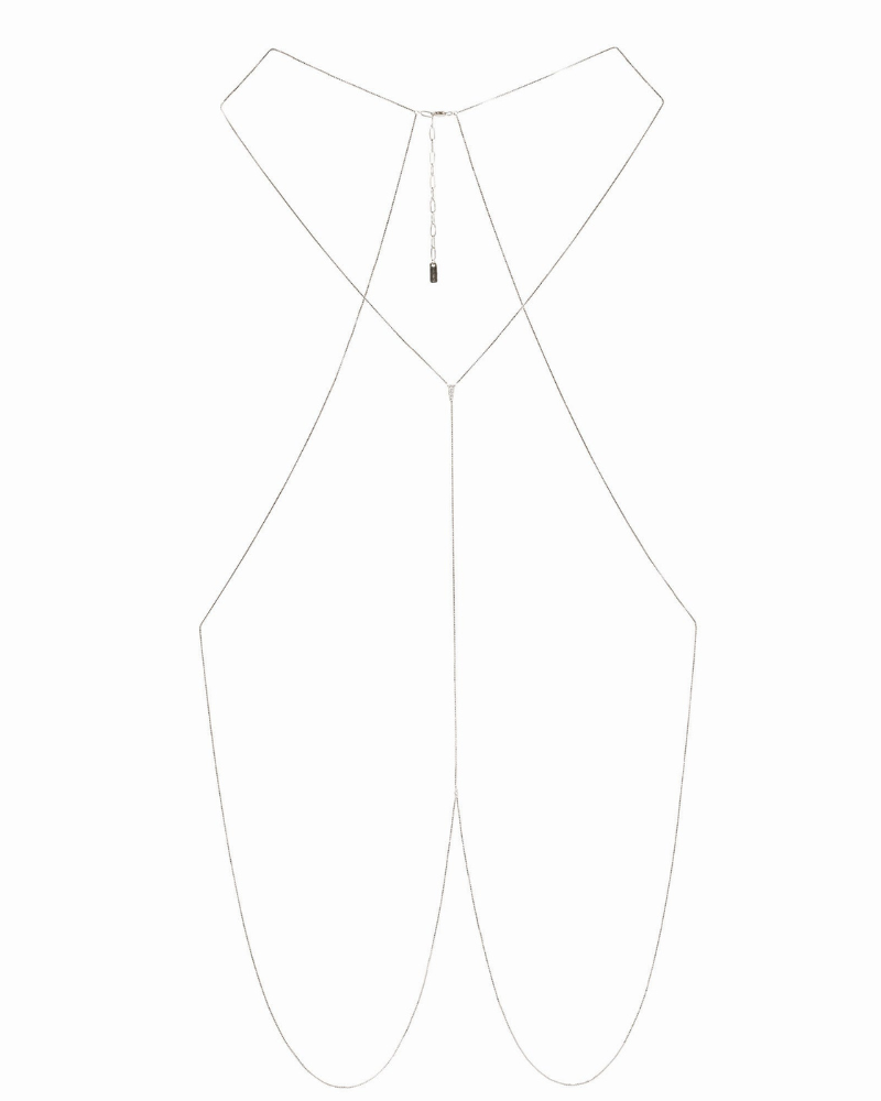 Bliss Lau Body chain web full view