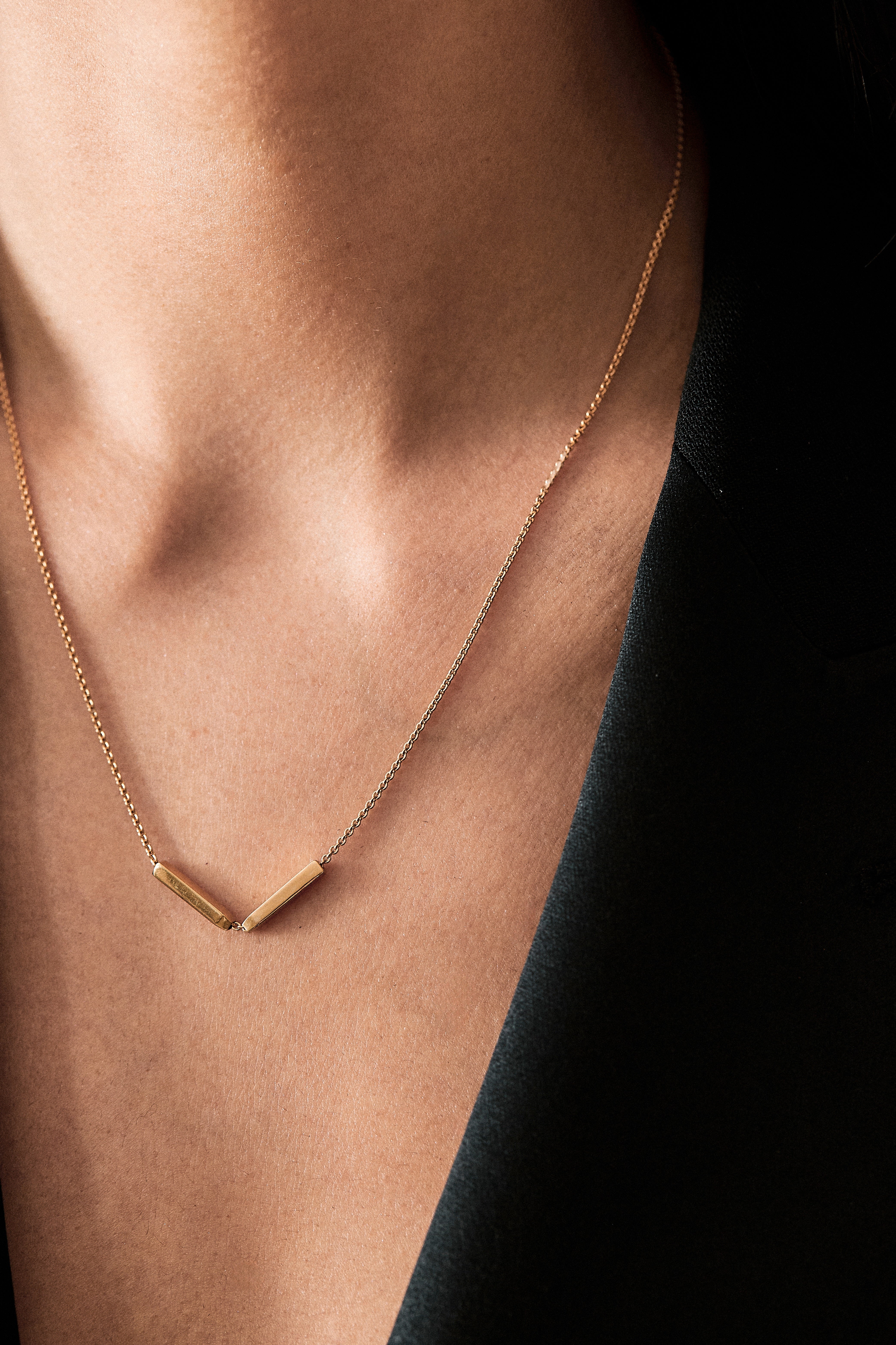 Open Gold Necklace