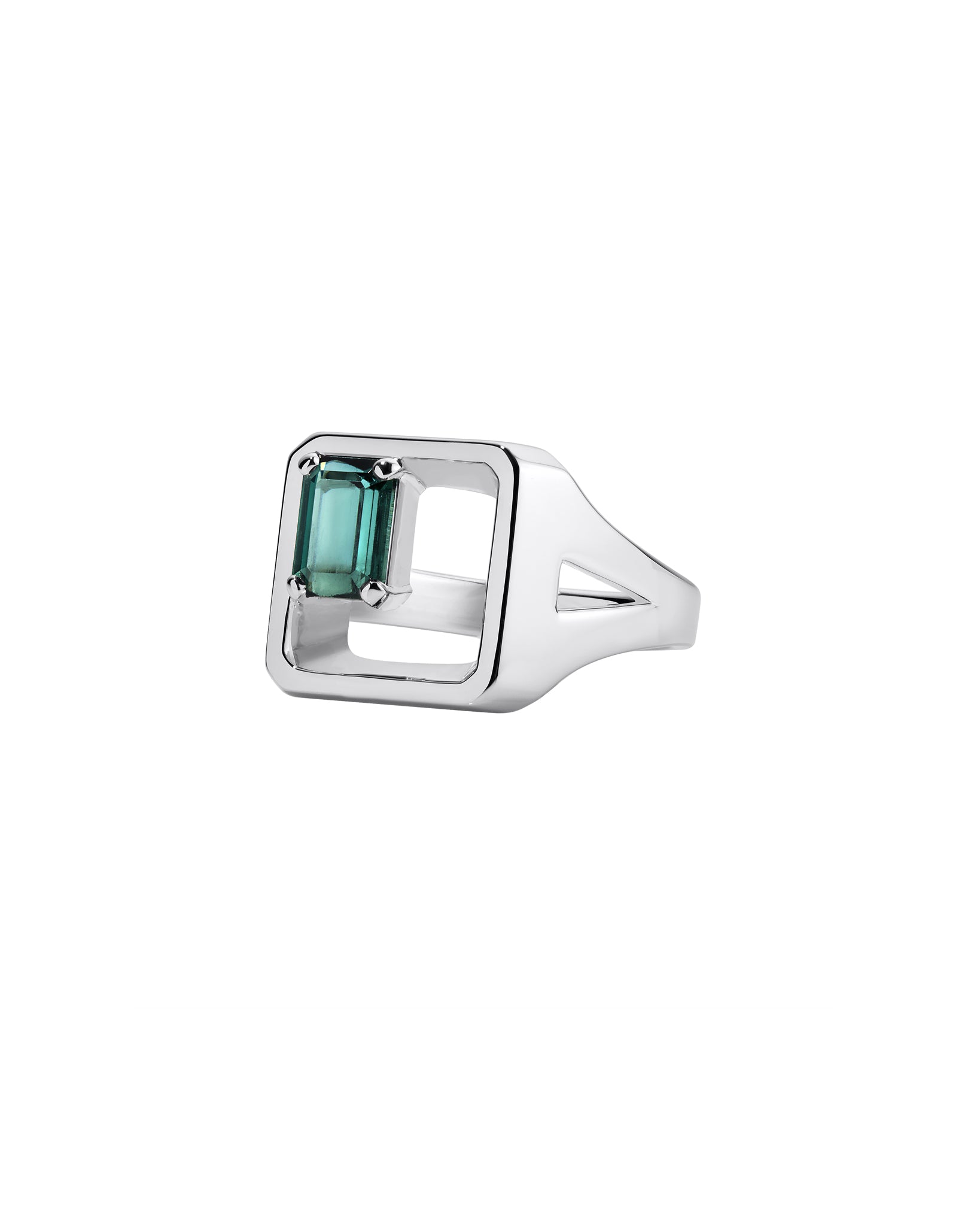 Caspar Ring Sterling Silver Tourmaline