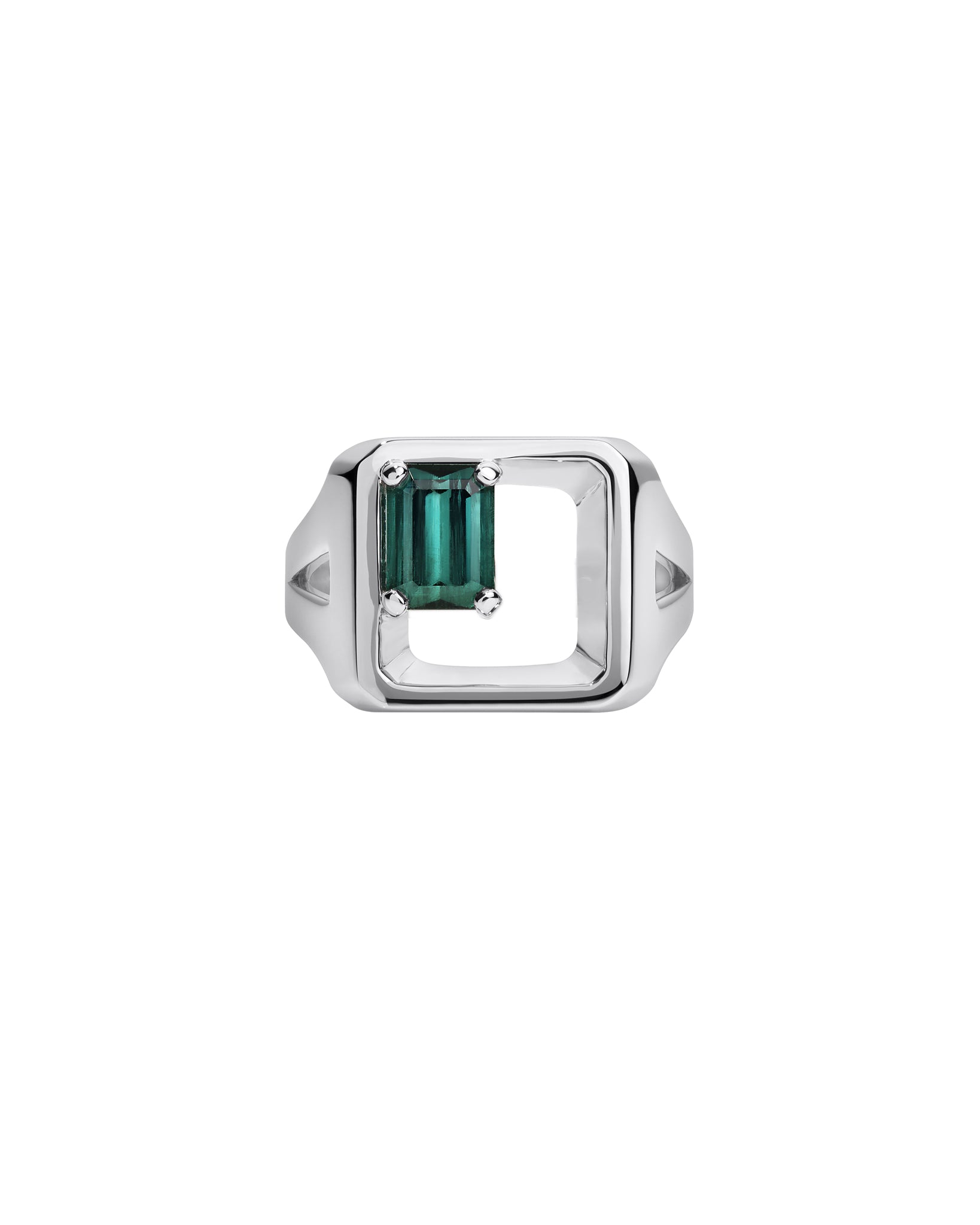 Caspar Ring Sterling Silver Tourmaline