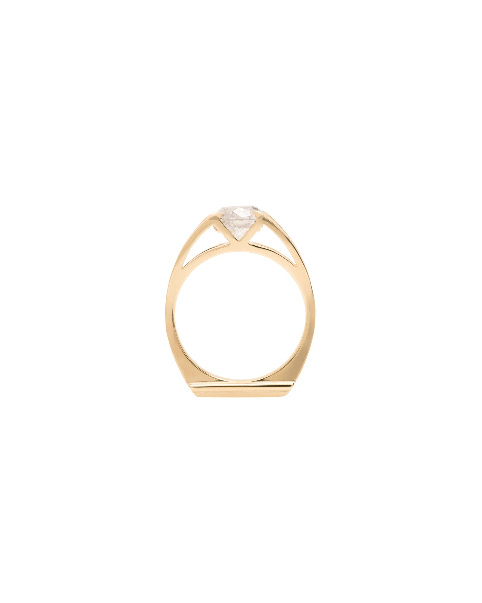 Centered Engagement Ring Signature Collection
