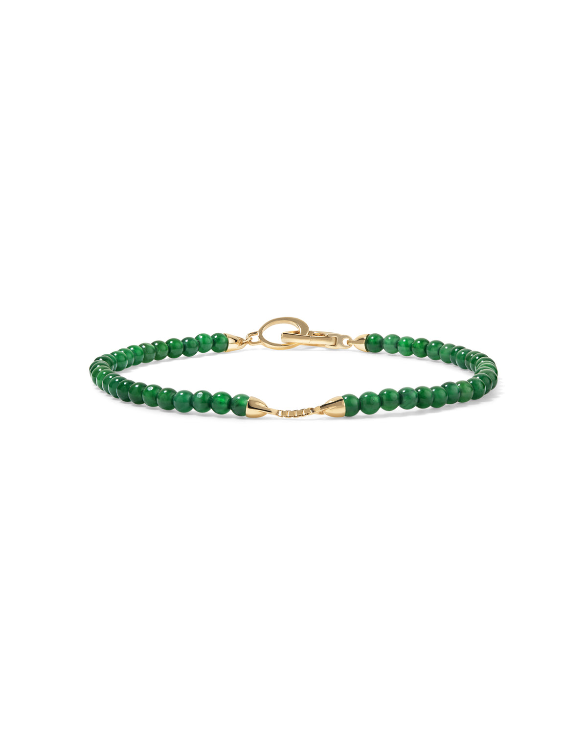 Meridian Mist Green Jade Bracelet