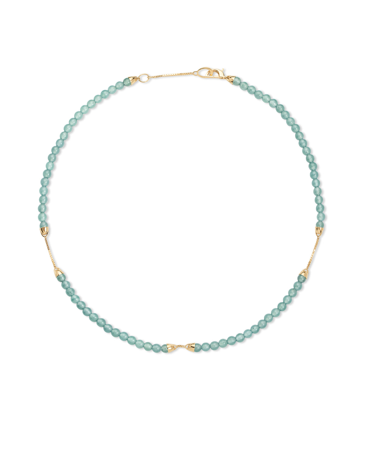 Meridian Mist Yax Jade Necklace