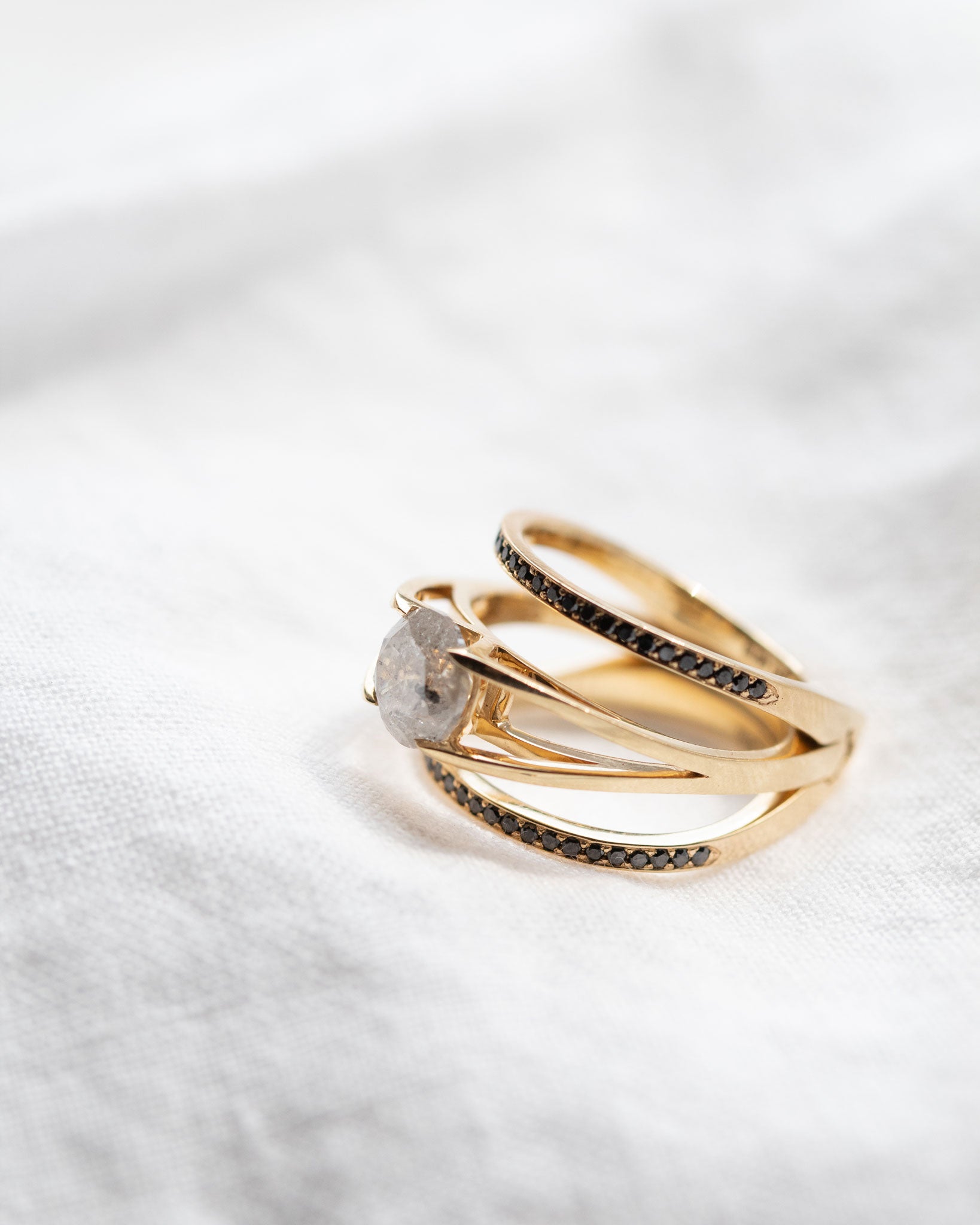 Acute 13mm Enclose + Centered Ring Set