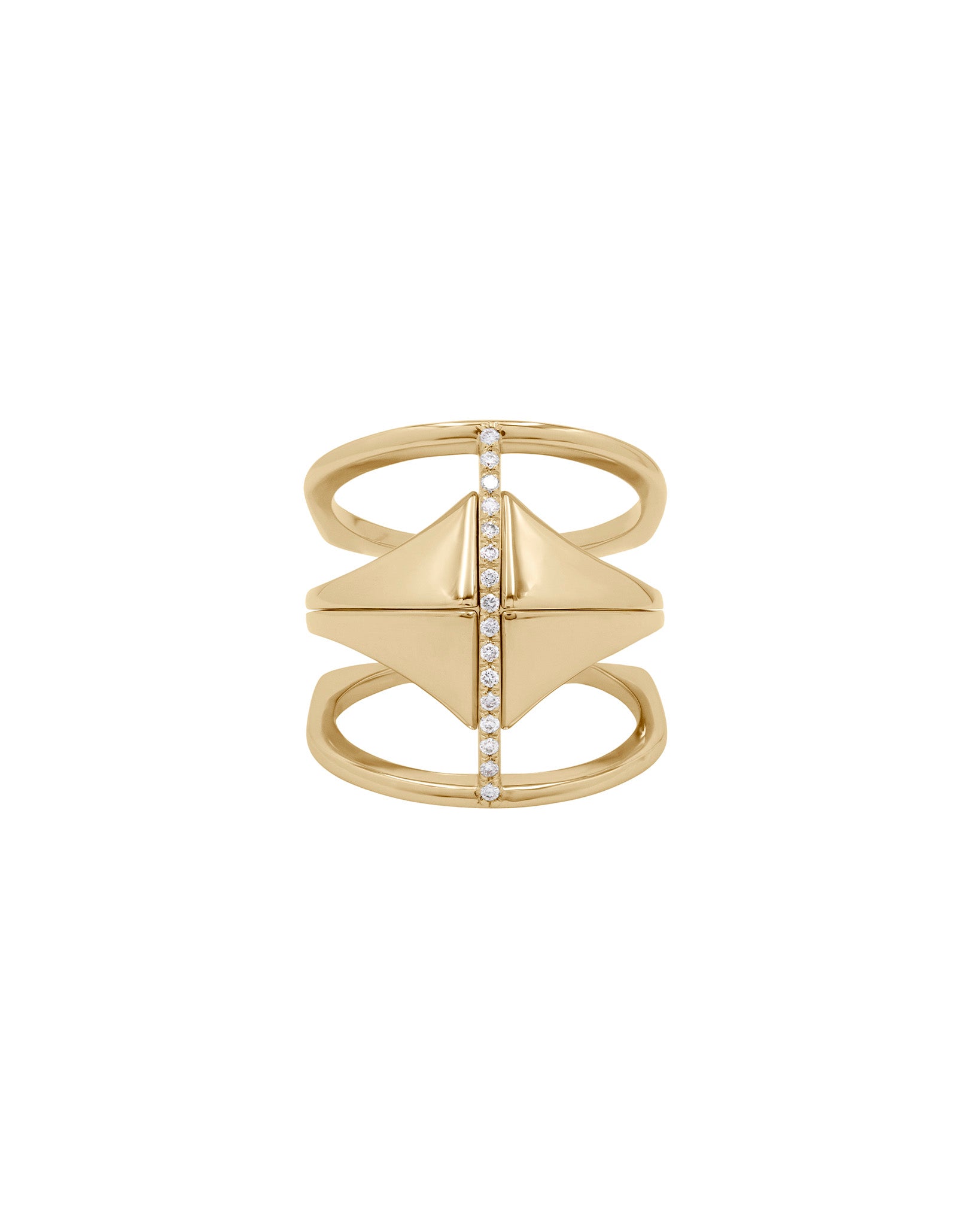 Bliss Lau Bridge Ring and nuance ring Kaleidoscope