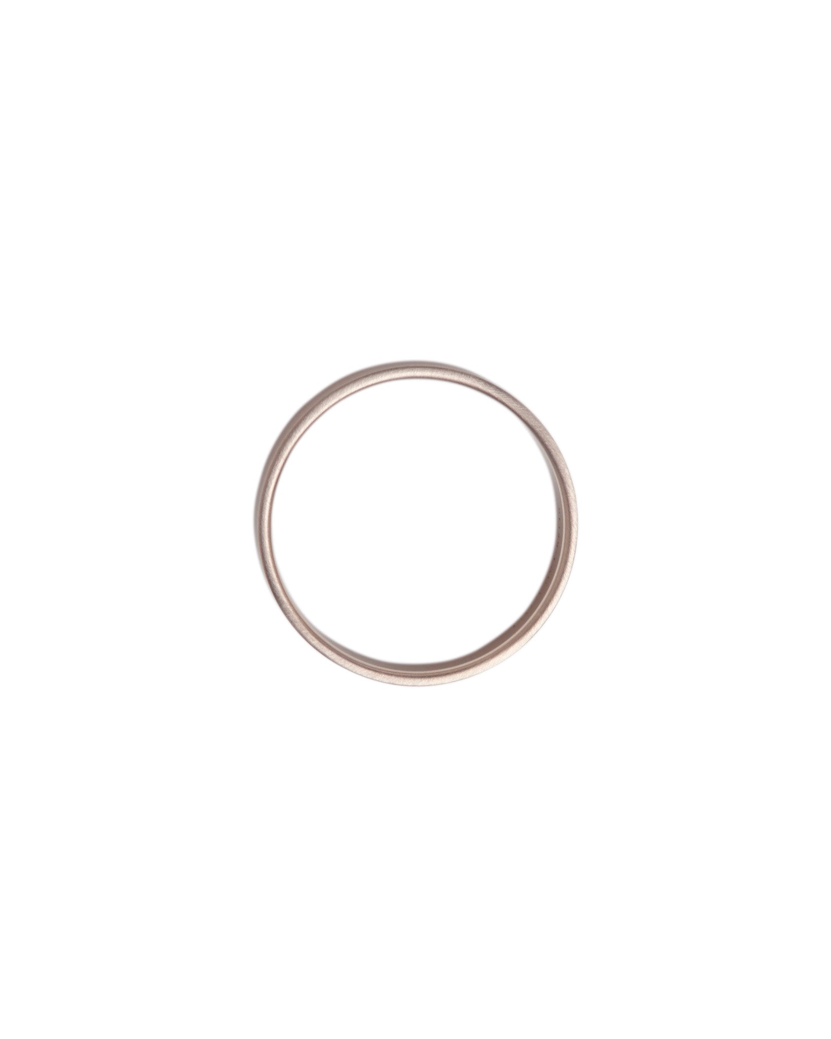 Sophisticated Trusted III Band by Bliss Lau, showcasing a minimalist rose gold ring, hand-crafted for comfort and style.