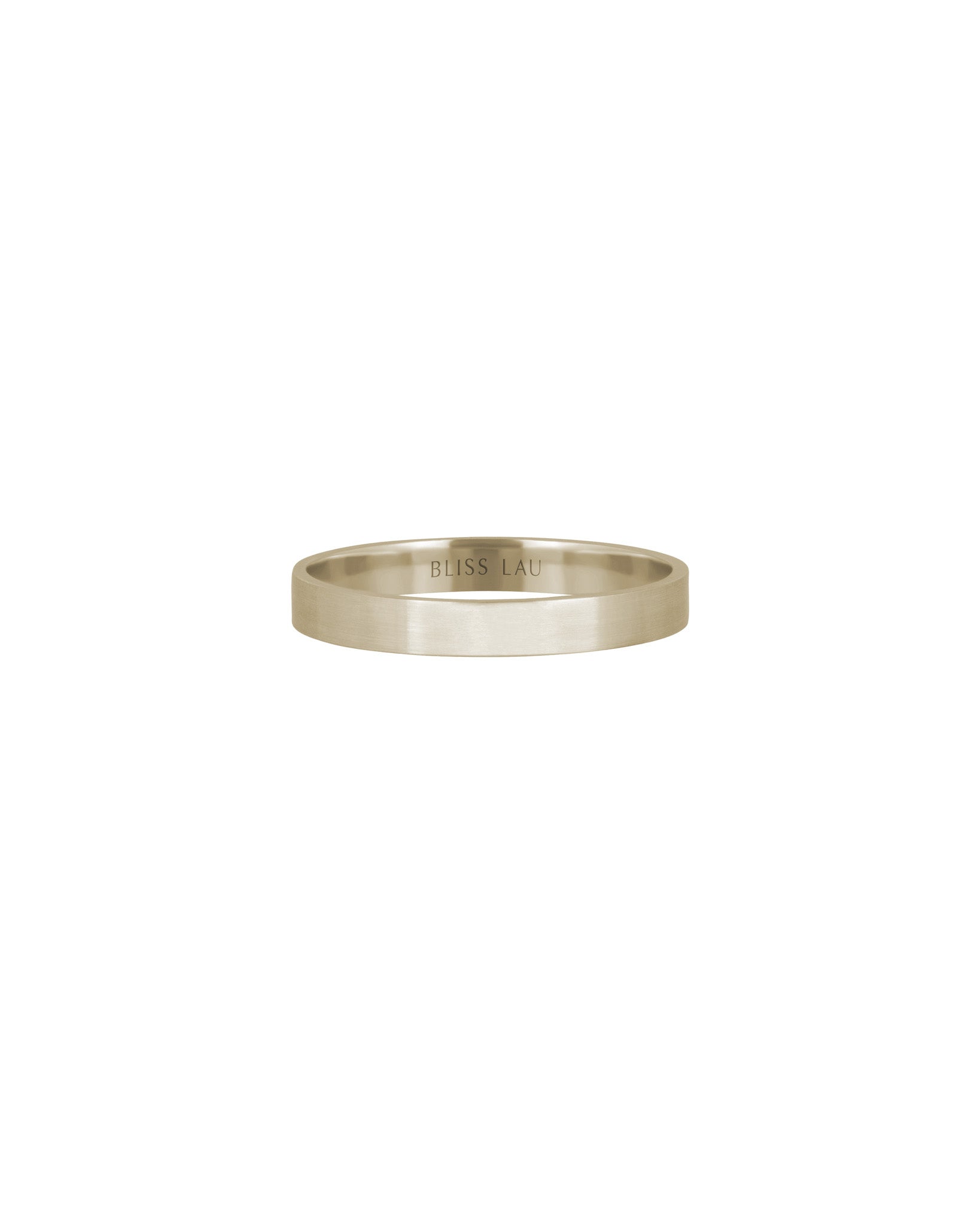 Luxury Trusted III Band by Bliss Lau, a sleek and polished gold ring with a simple design perfect for everyday wear.