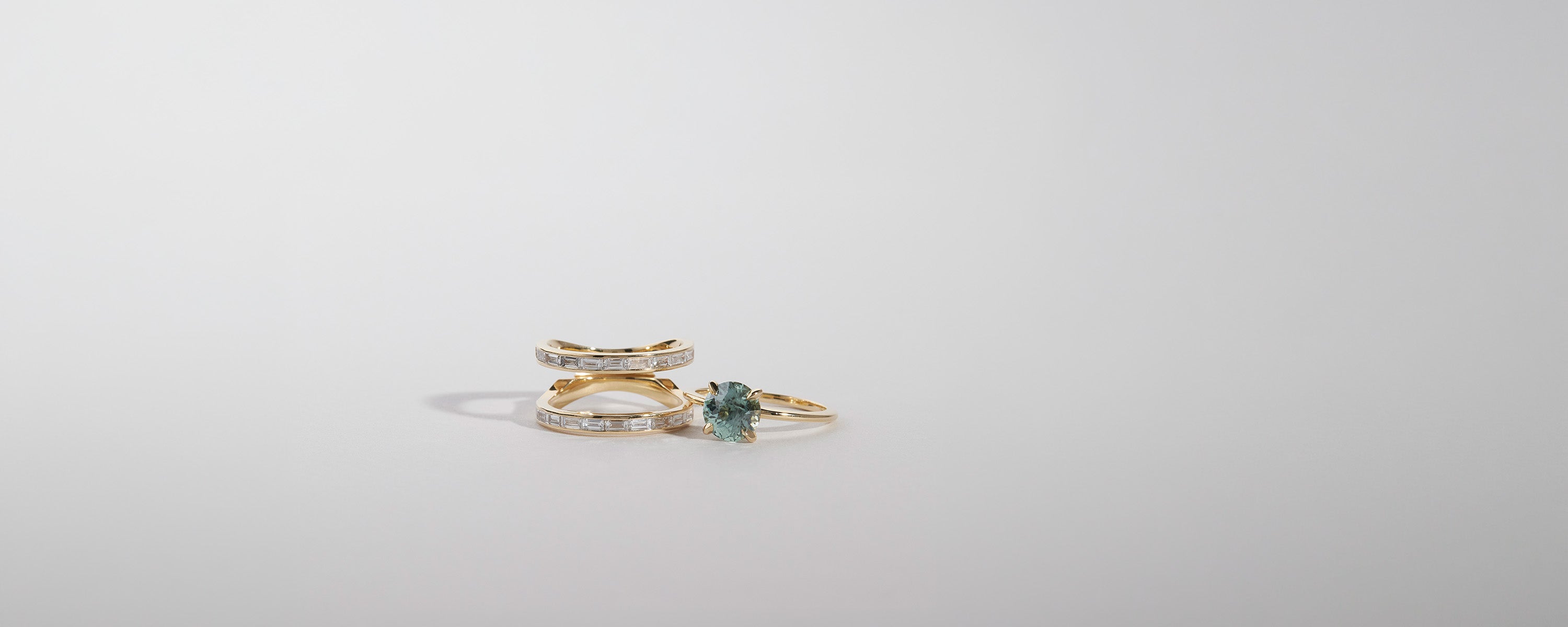 Interlocking Wedding Rings