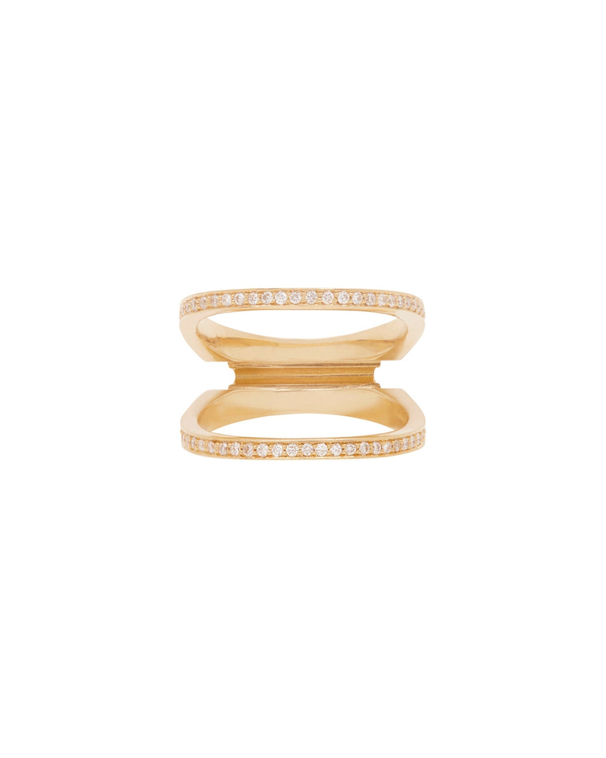 Acute Pavé 13mm Enclose Band