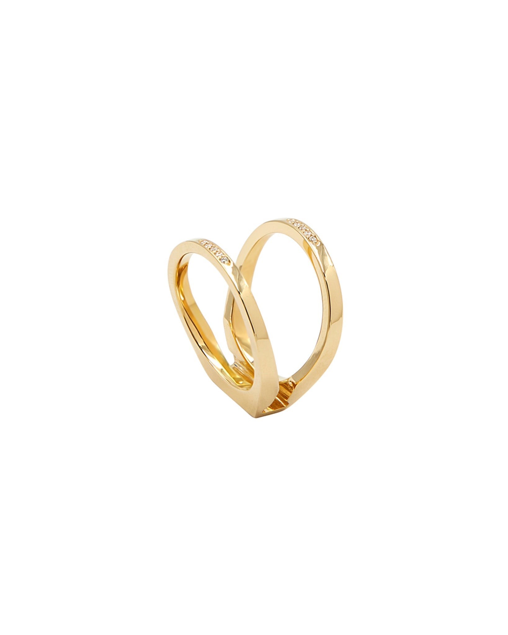 Acute Pavé 13mm Enclose Band