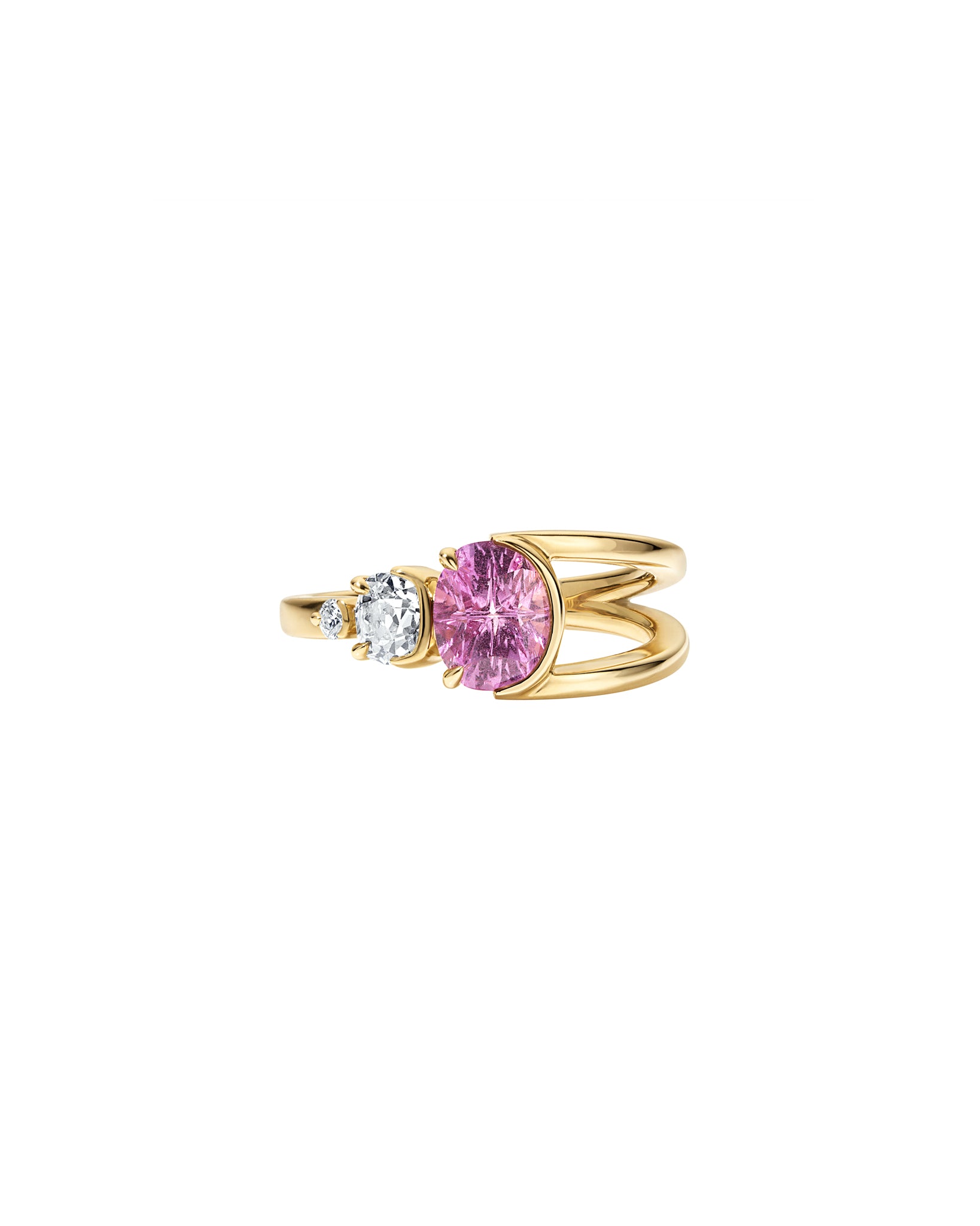 Bright Ring Pink Sapphire