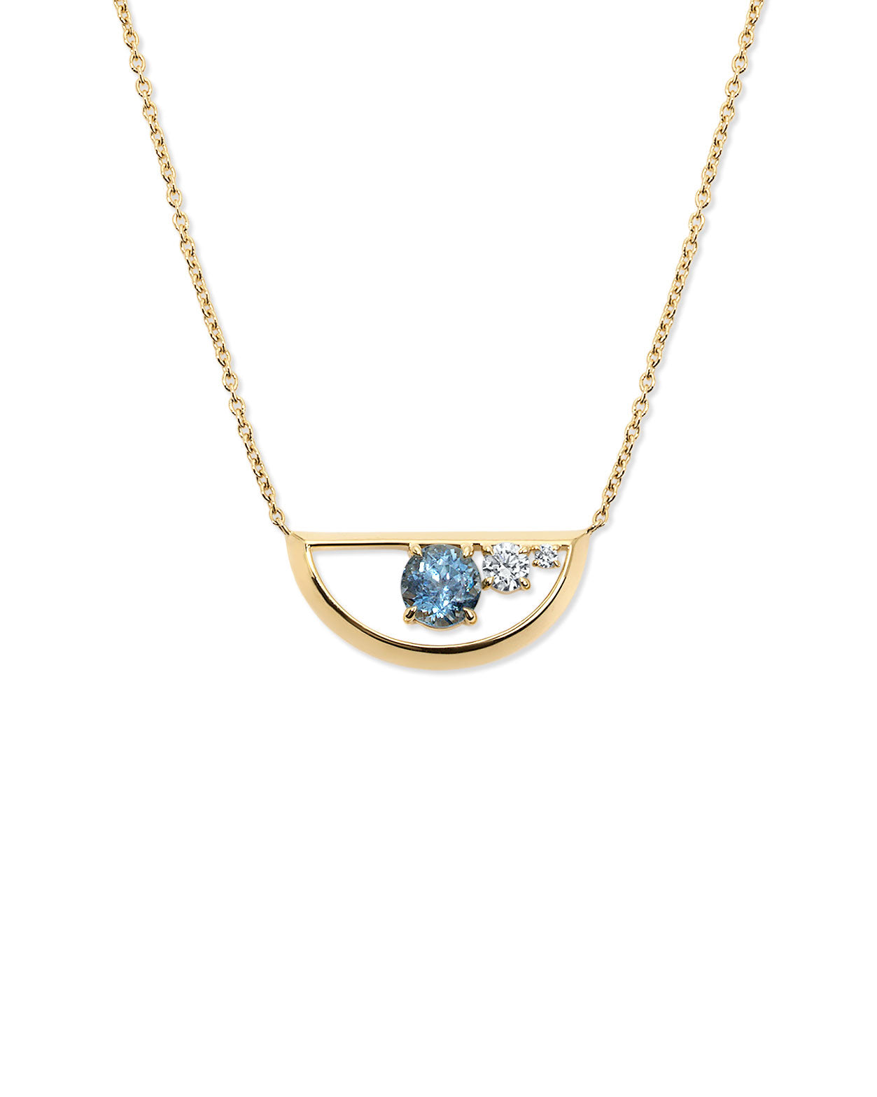Empath Necklace Blue Montana Sapphire