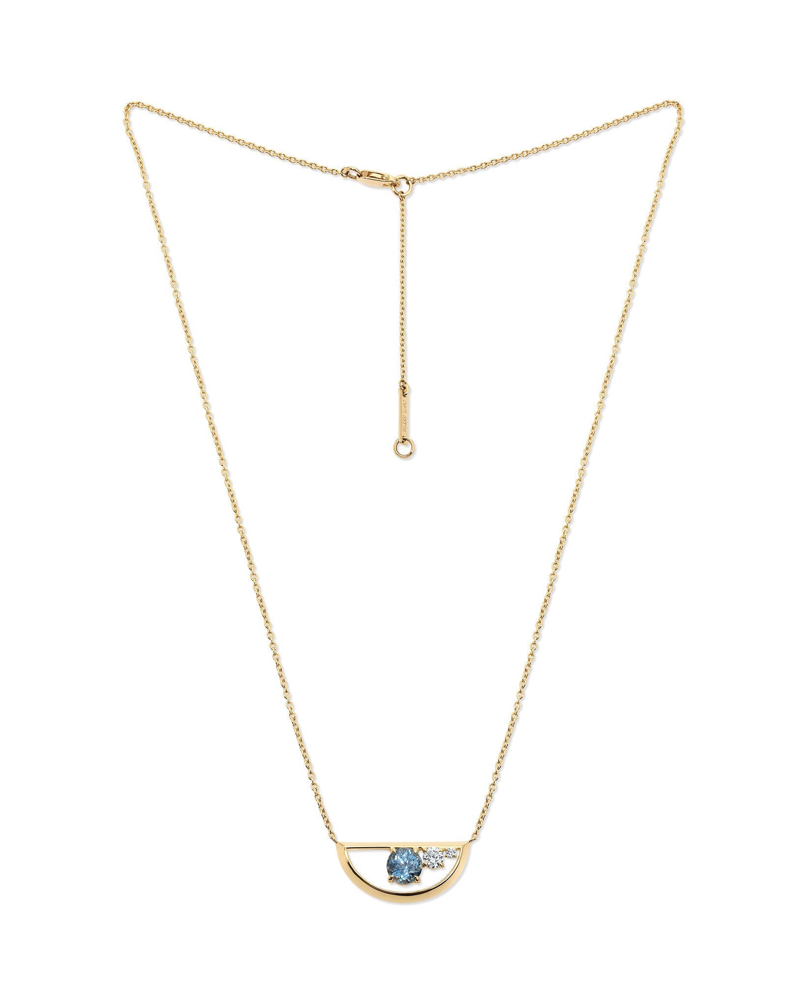 Empath Necklace Blue Montana Sapphire