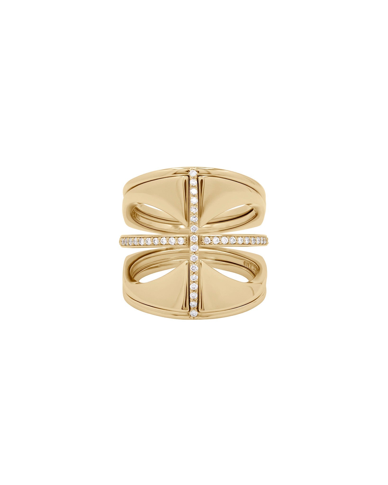 Kaleidoscope Max Bridge Ring