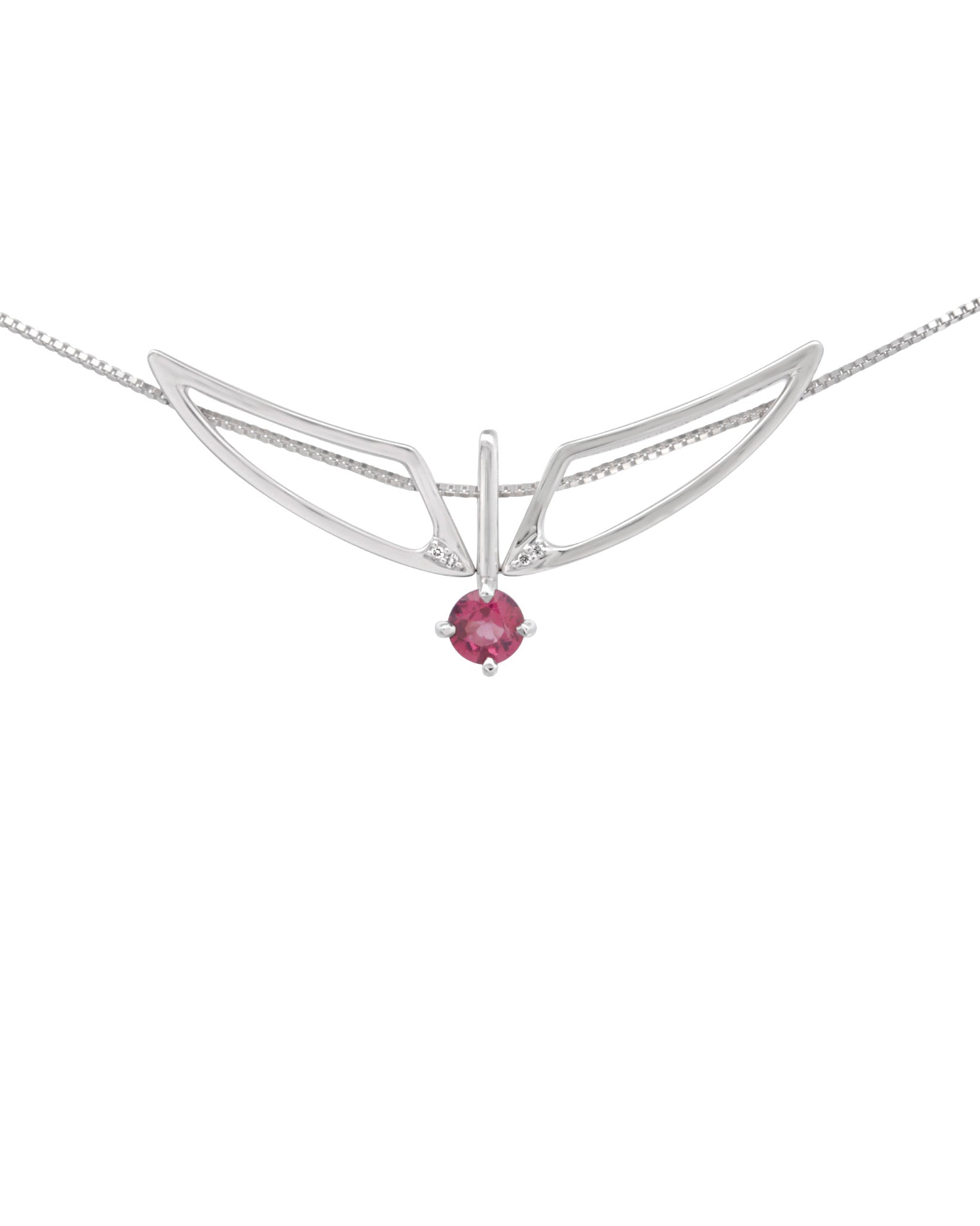 Hype Women x Bliss Lau Attune Necklace Pink Garnet