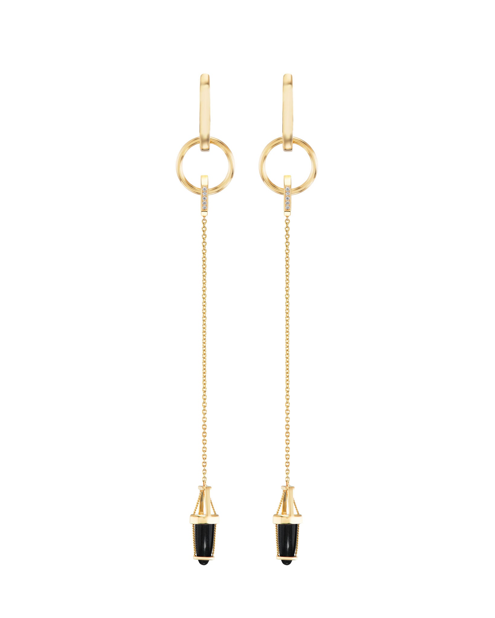 Nuance Hoop + Vantage Curio Earring Set