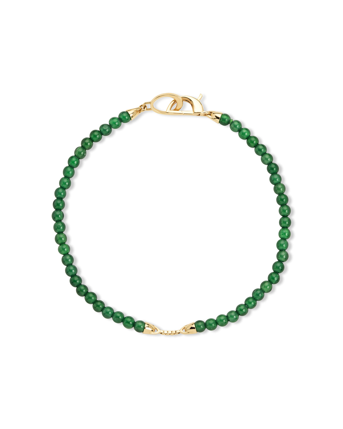 Meridian Mist Green Jade Bracelet