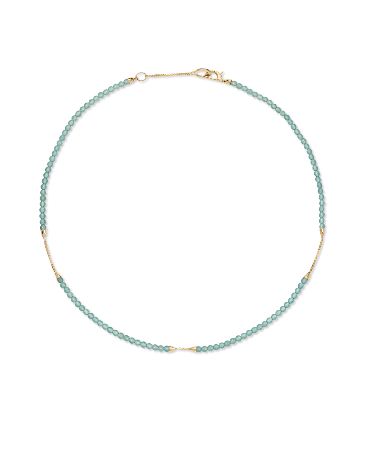 Meridian Mist Yax Jade Necklace