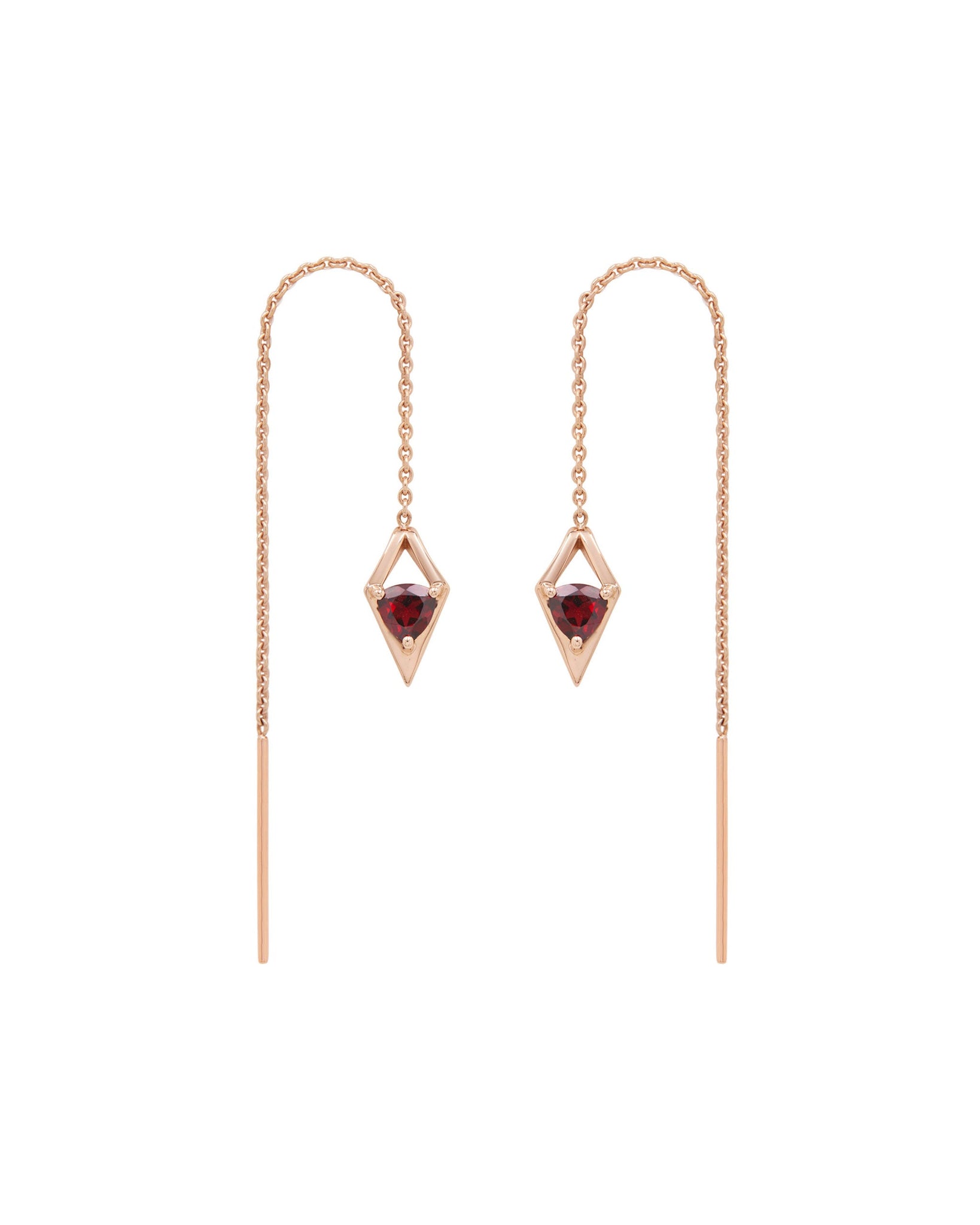 Reflection Threader Red Garnet