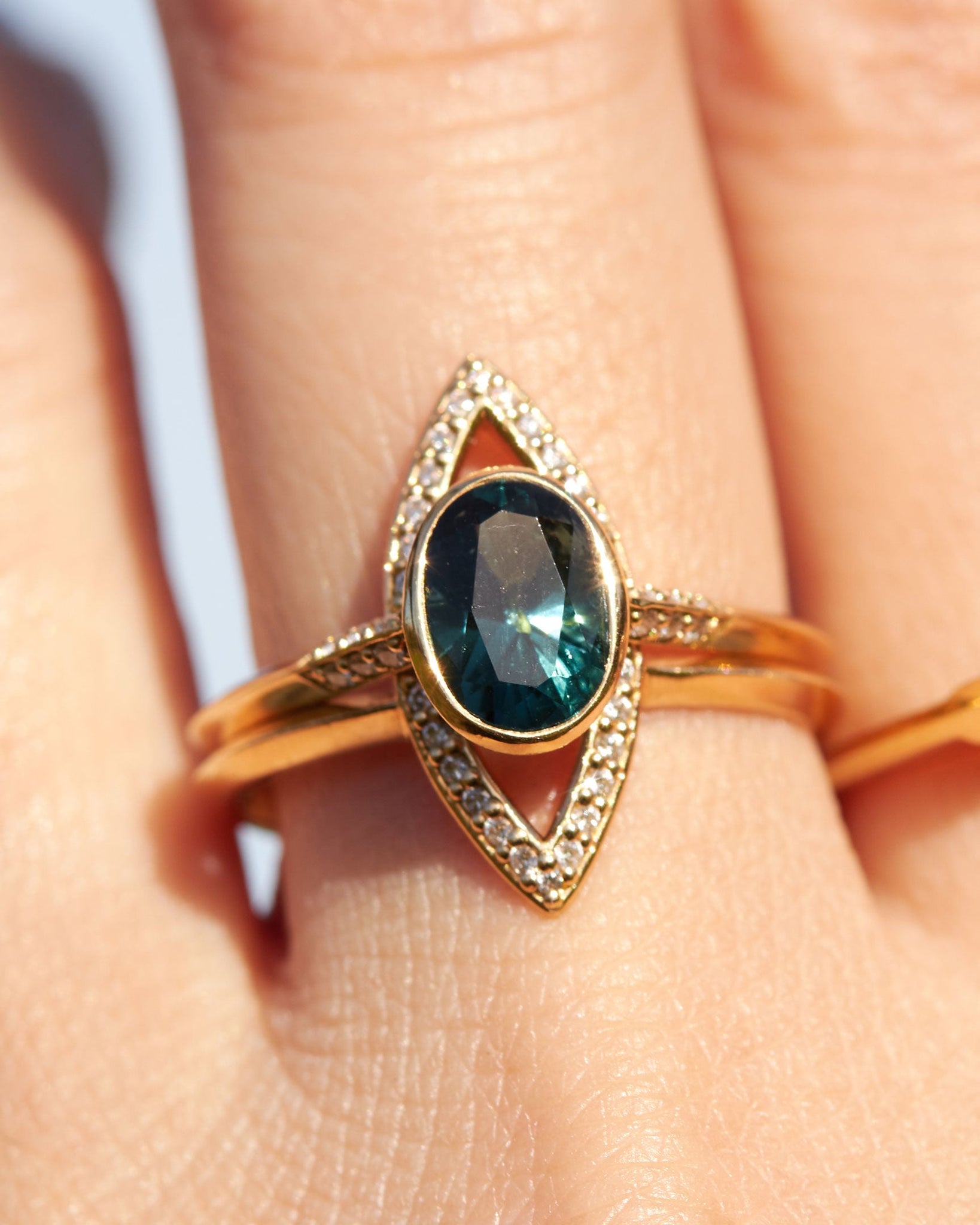 Marquise Outline Ring