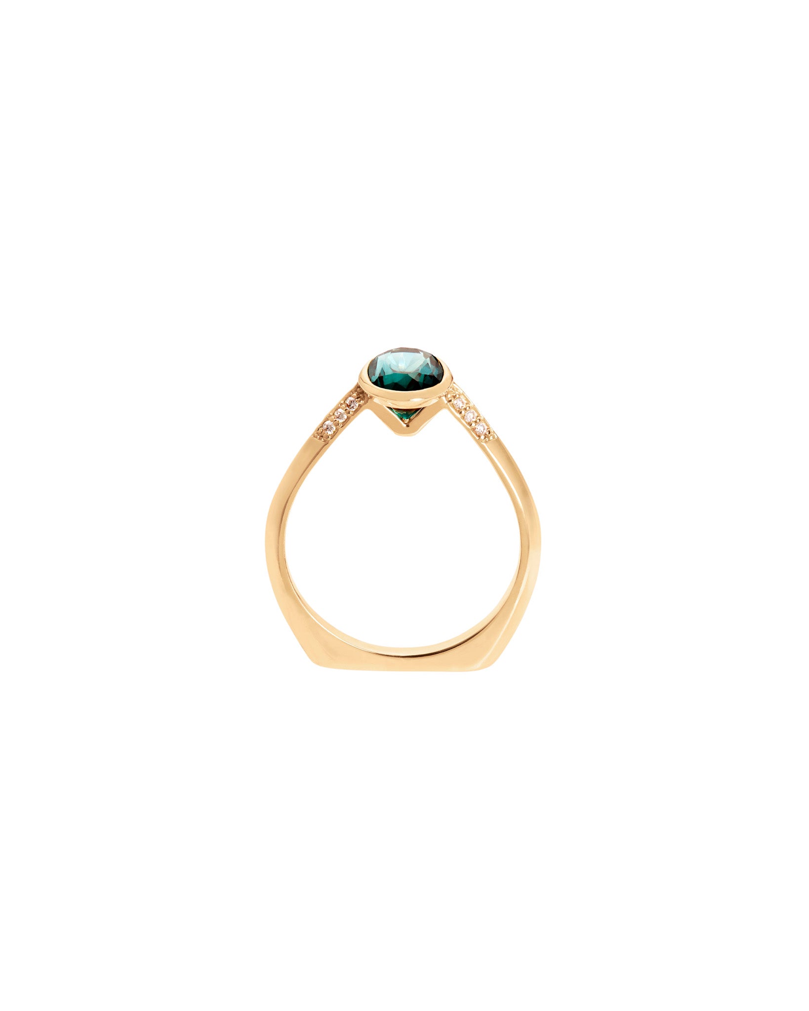 Acoustic Pavé Engagement Ring