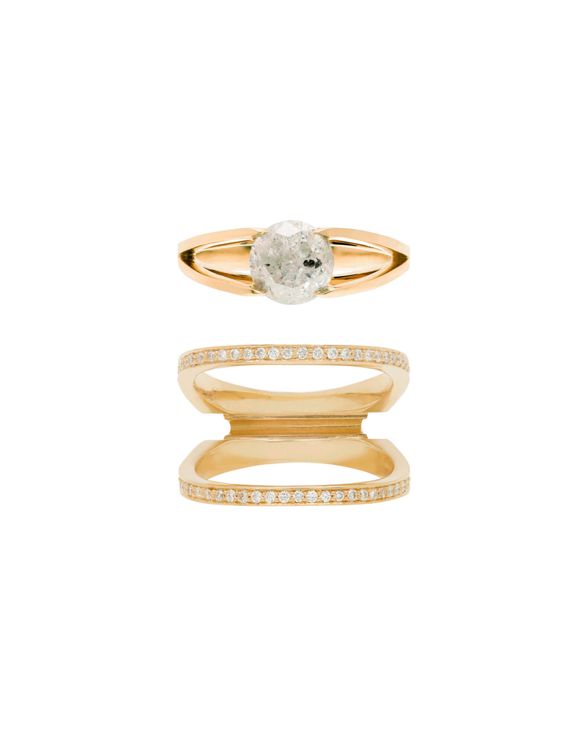 Interlocking Wedding Rings Collection