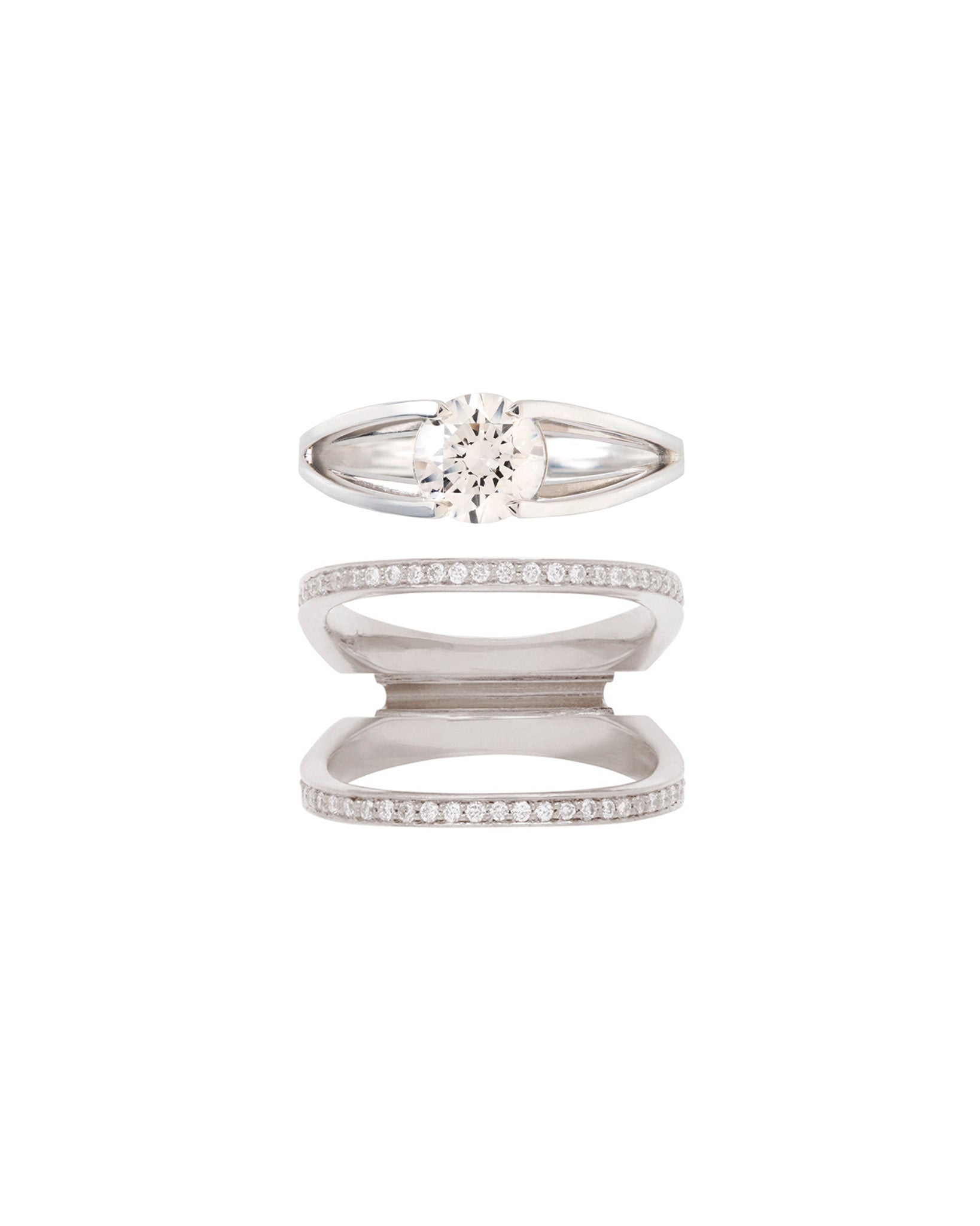 Acute 13mm Enclose + Centered Ring Set