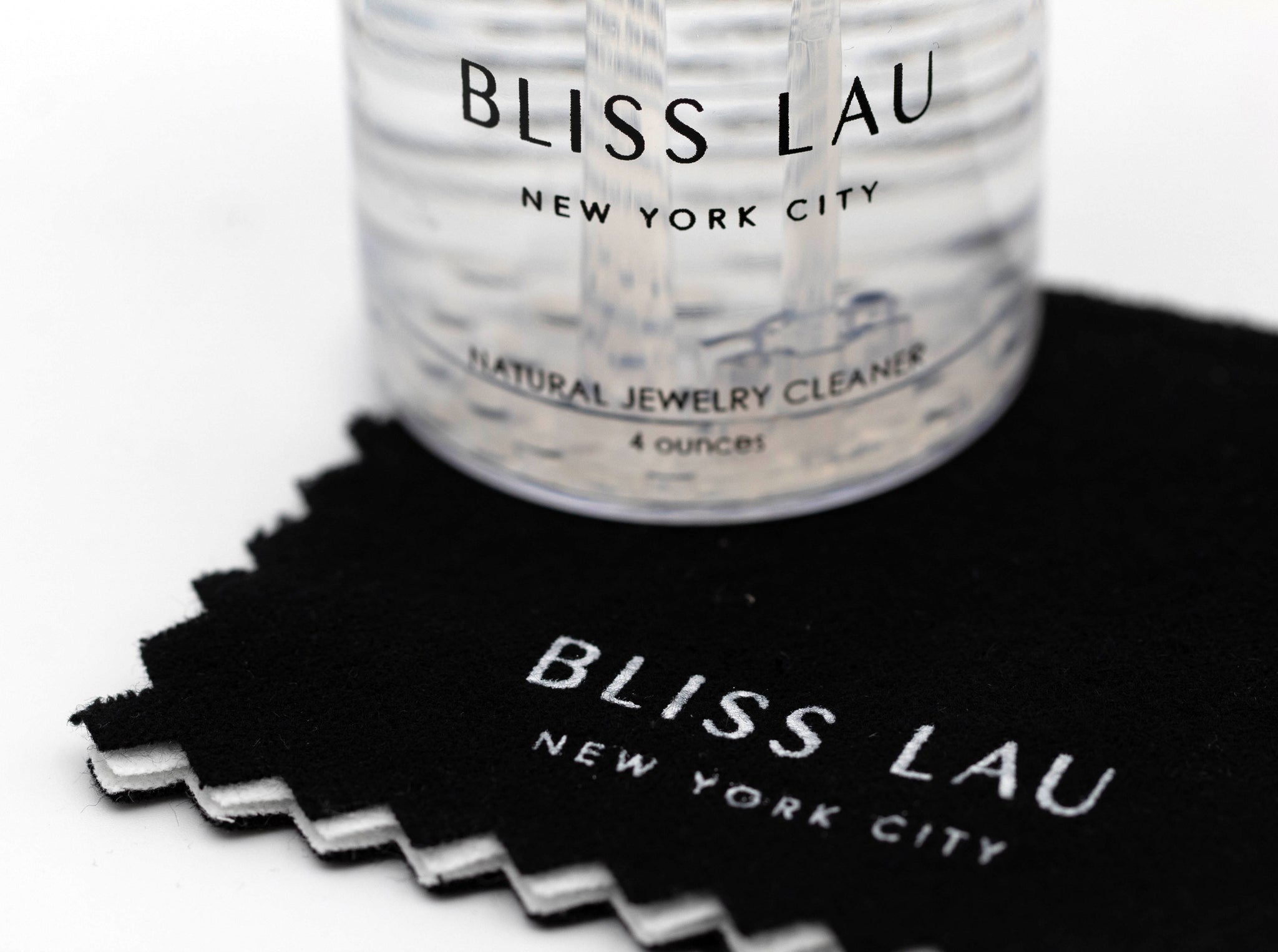 Bliss Lau Jewelry Care Set Natural Jewelry Cleaner Polishing Cloth