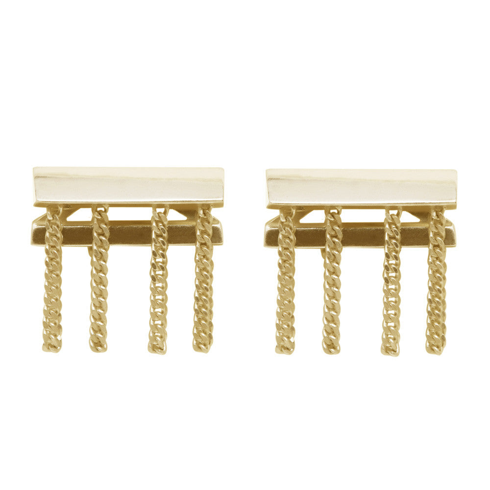 Bliss Lau Bestow Earrings Yellow Gold