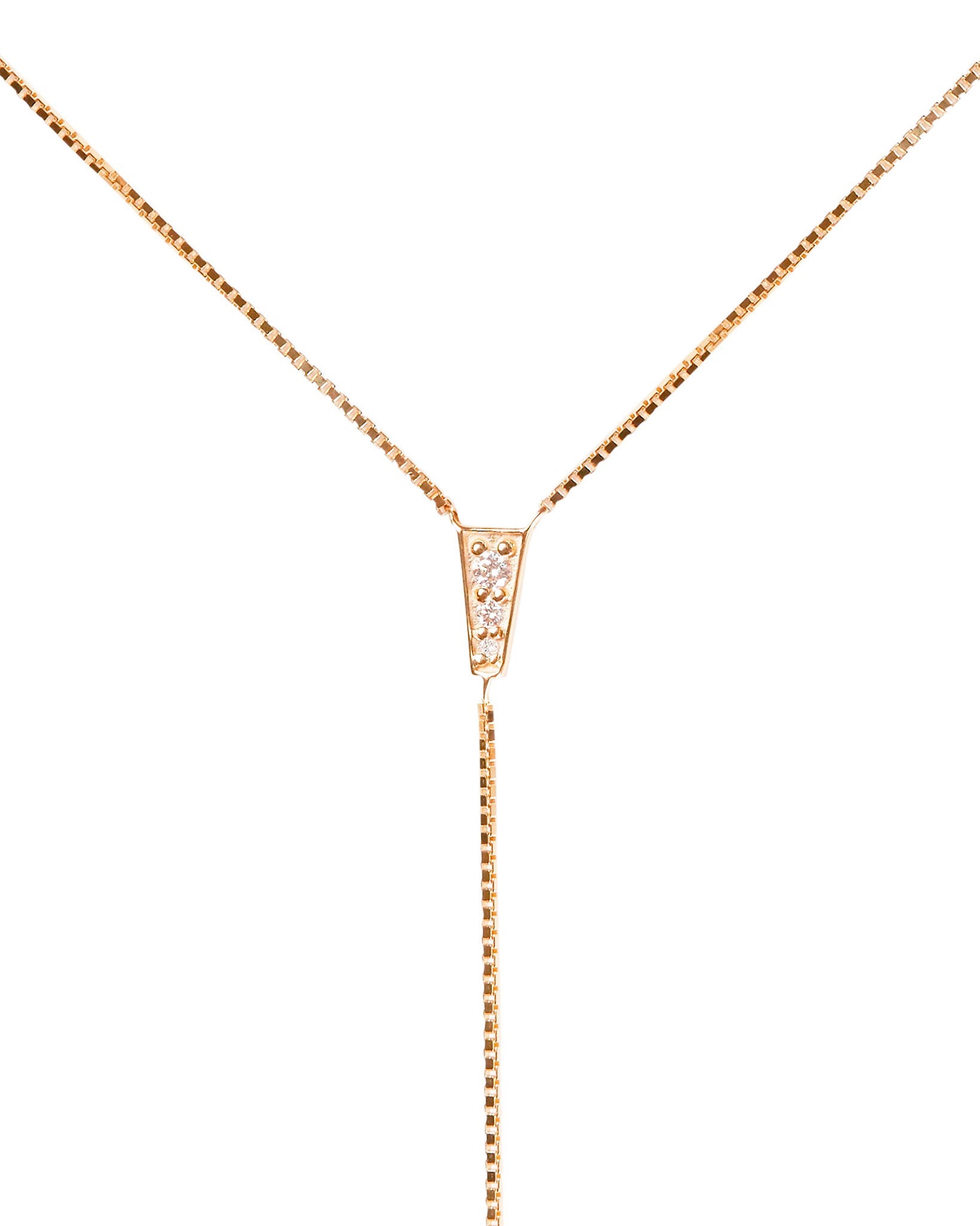 Bliss Lau Blink Body chain close up