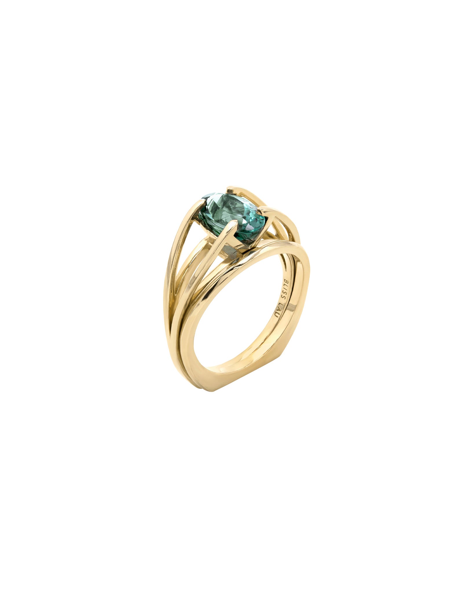 Centered Ring + Centered Band Set
