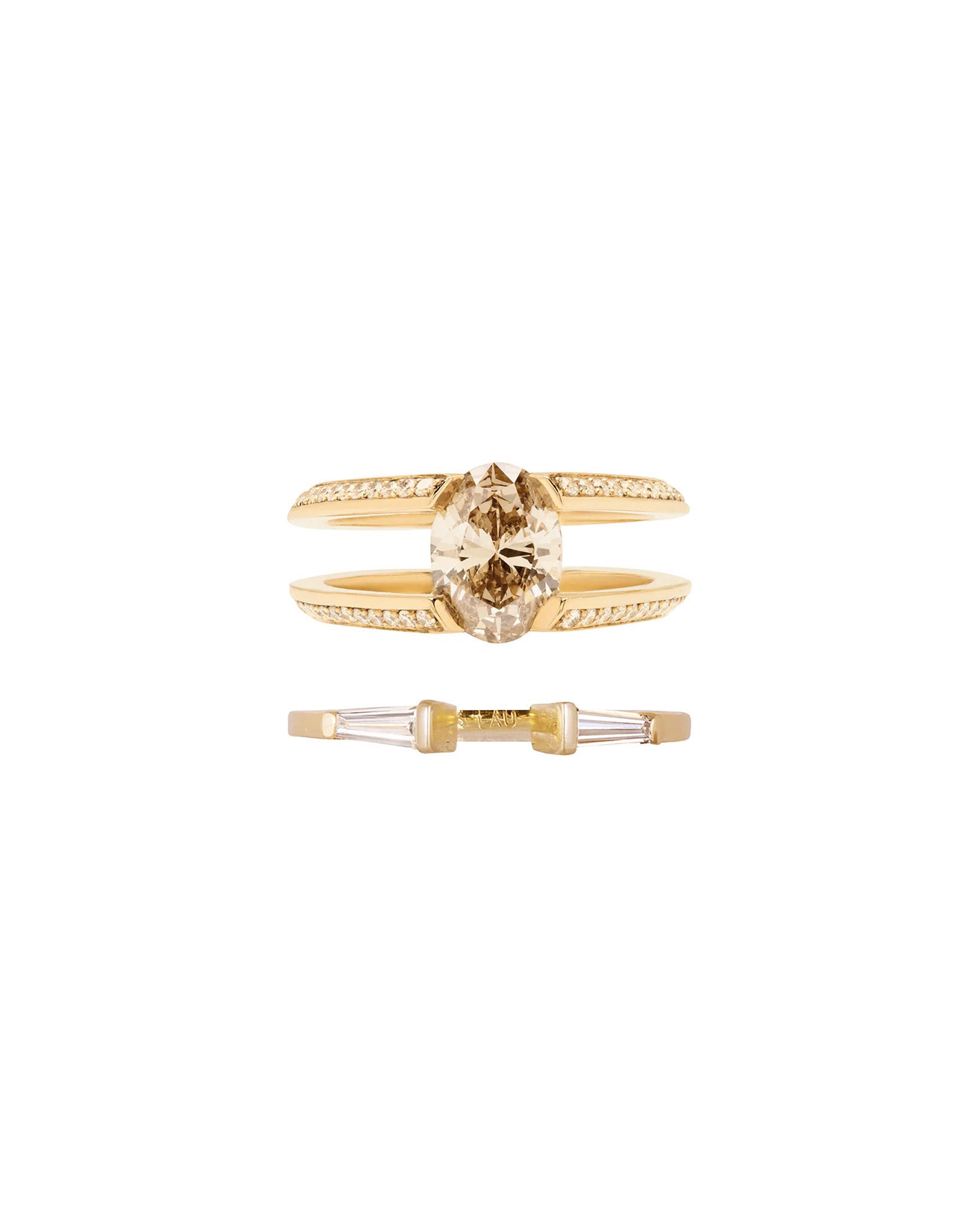 Futurist + Perspective Ring Set