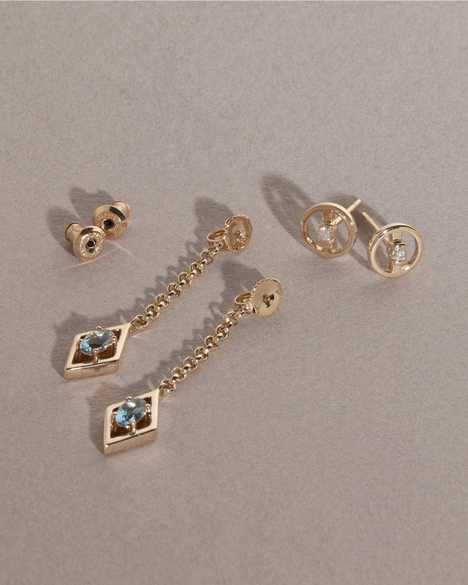 Harmonious Earring Aquamarine