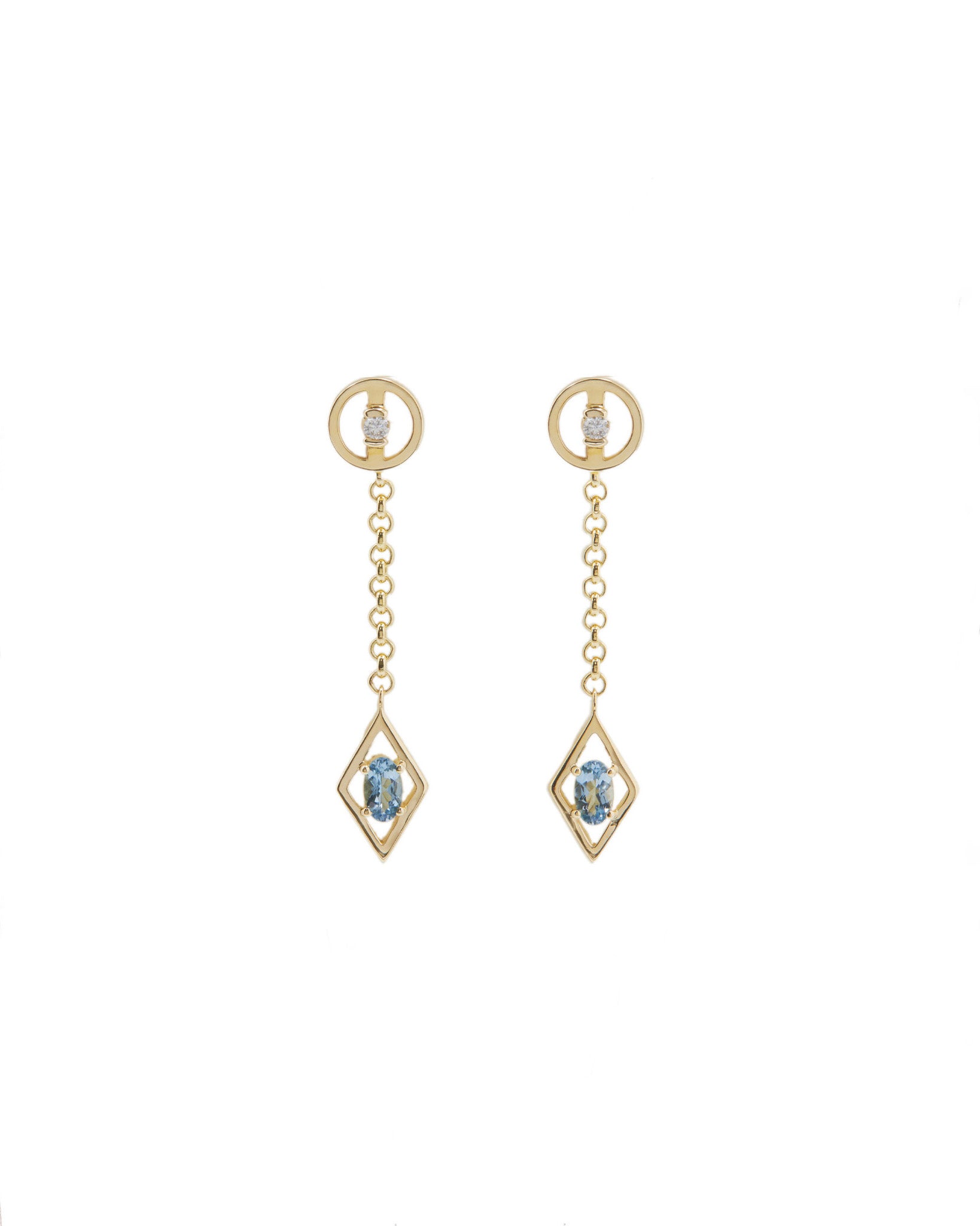 Harmonious Earring Aquamarine