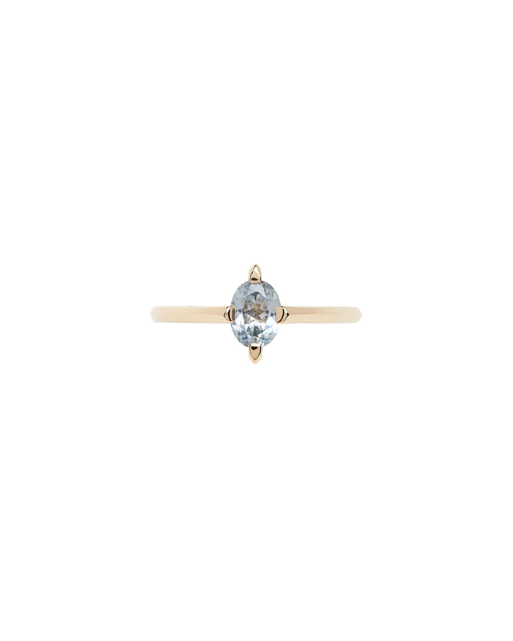 Minimalist Arc + Spire Pavé Ring Set