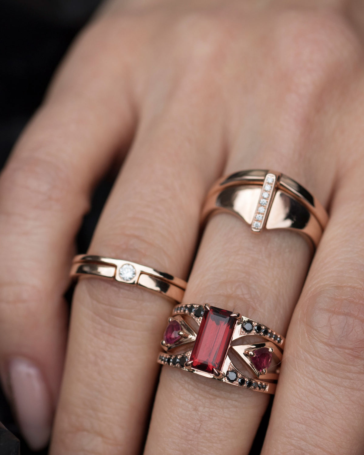 Eclipse Ring Set