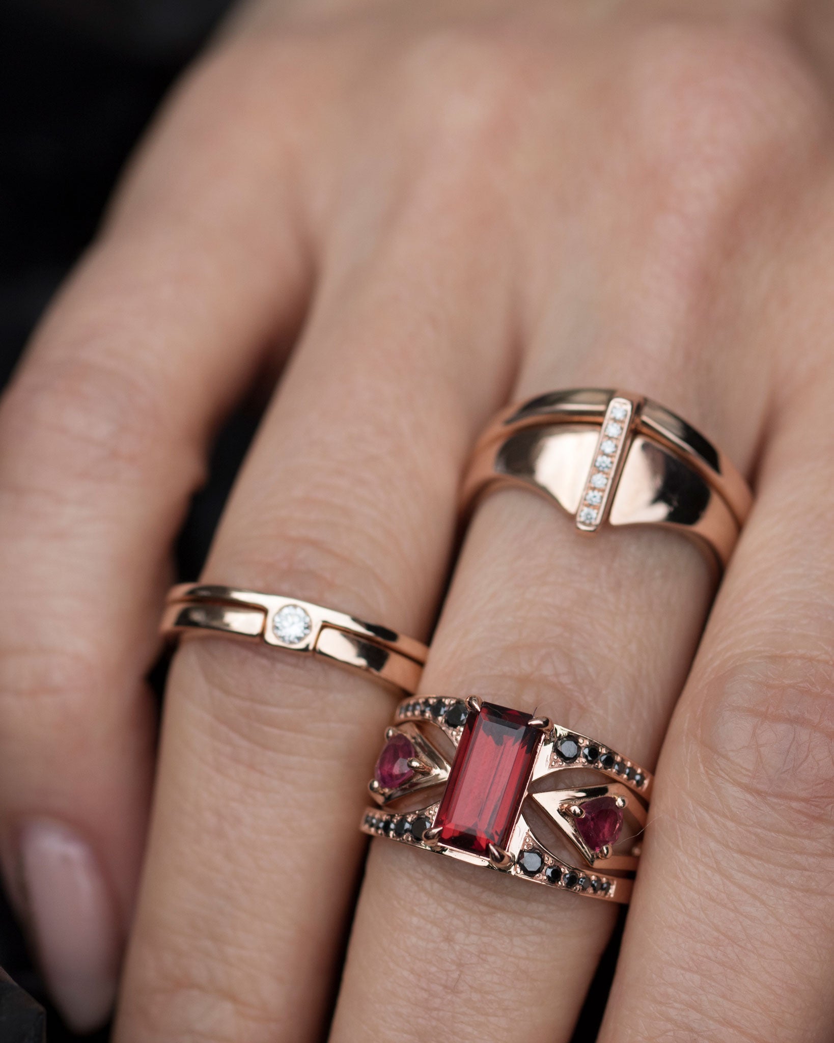 Eclipse Ring Set
