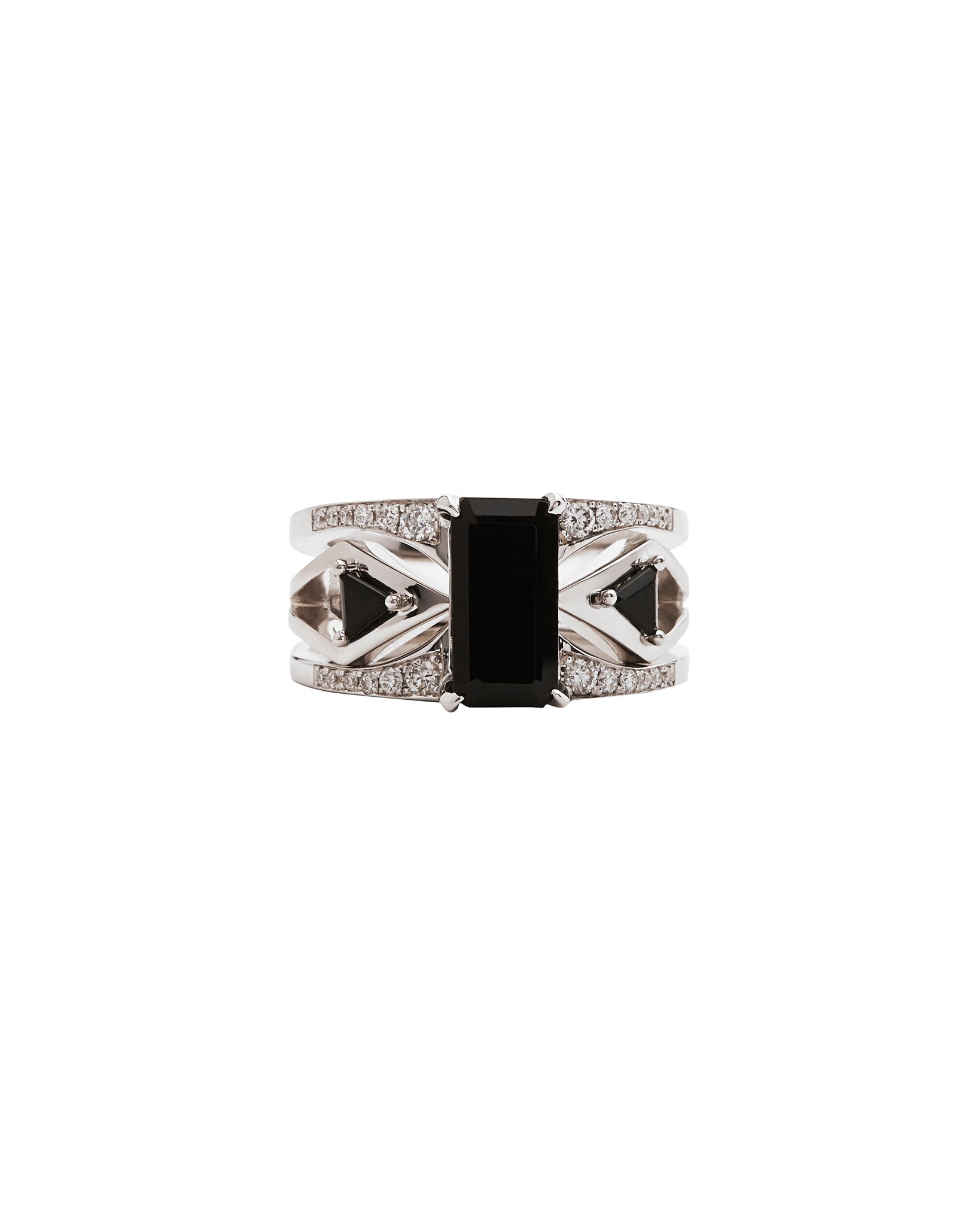 Mirage + Reflection Ring Set Garnet