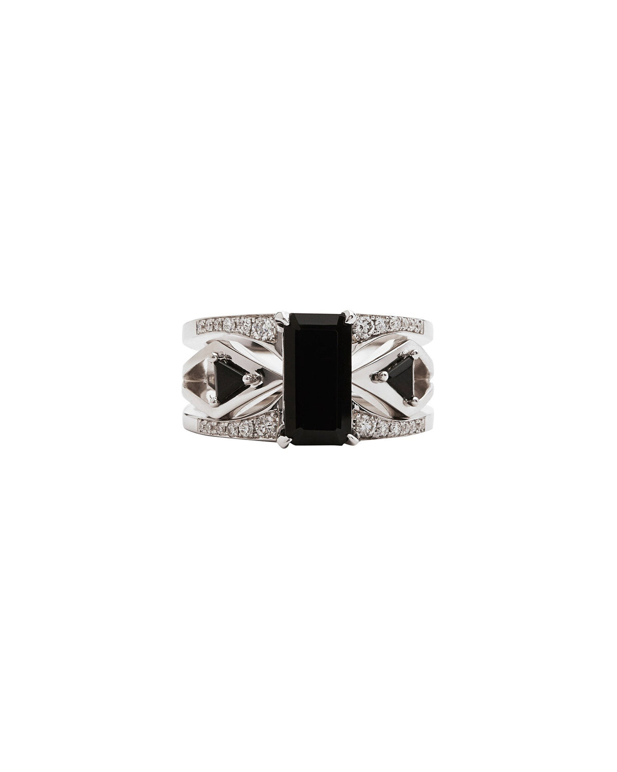 Mirage + Reflection Ring Set Spinel