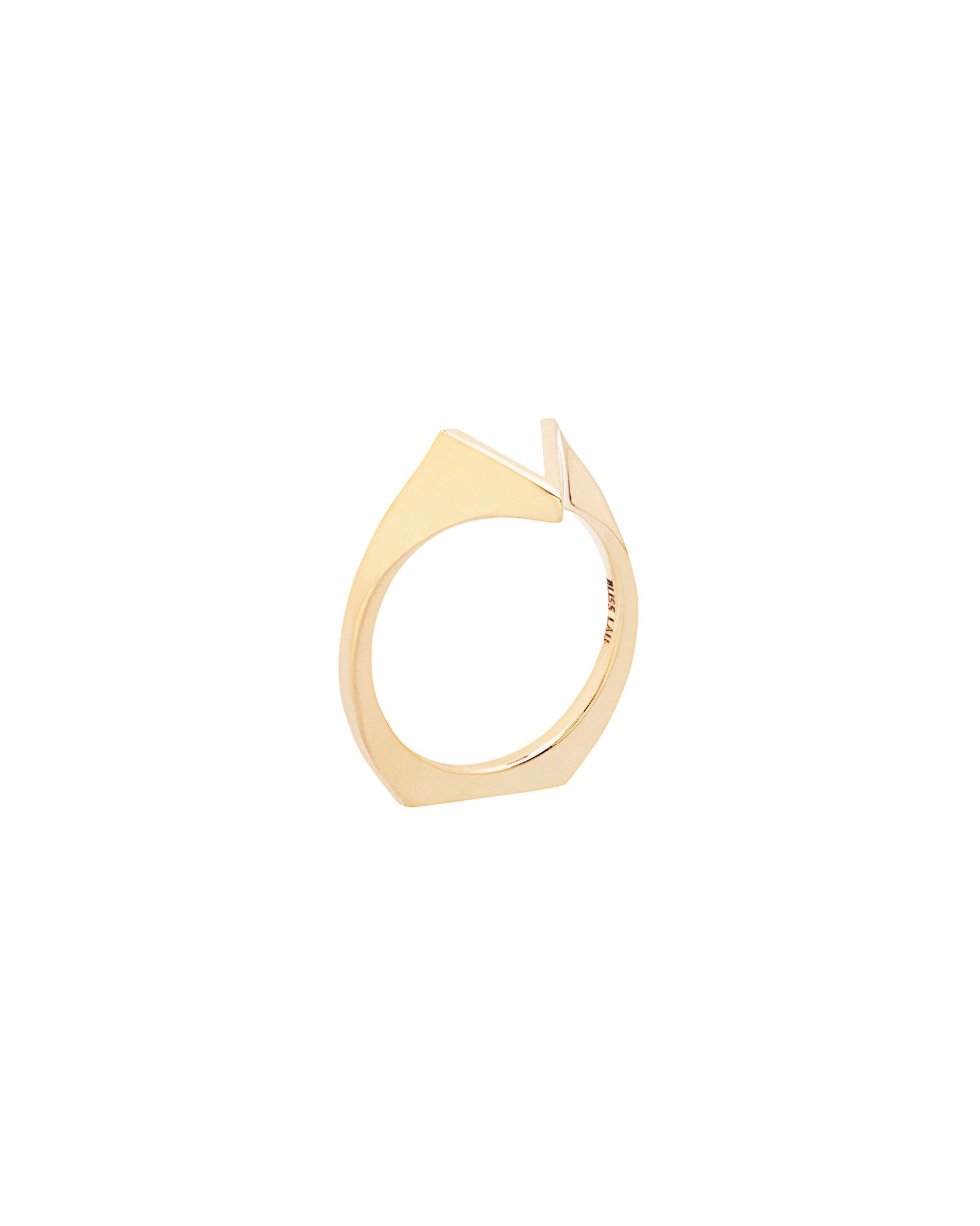 Minimalist Arc + Spire Ring Set