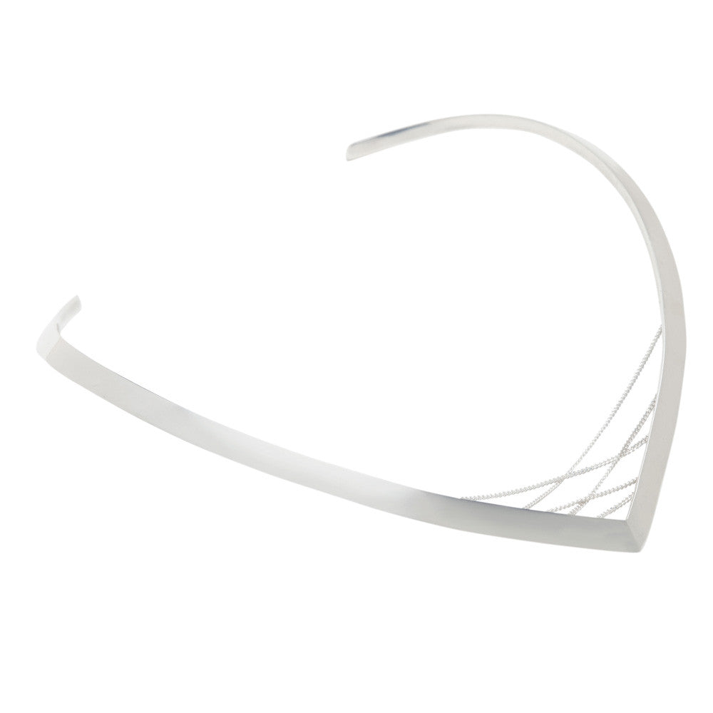 Suspension Choker Sterling Silver - Vault Sale