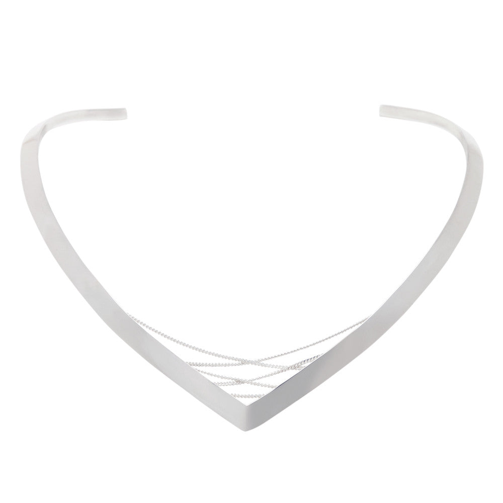 Suspension Choker Sterling Silver - Vault Sale