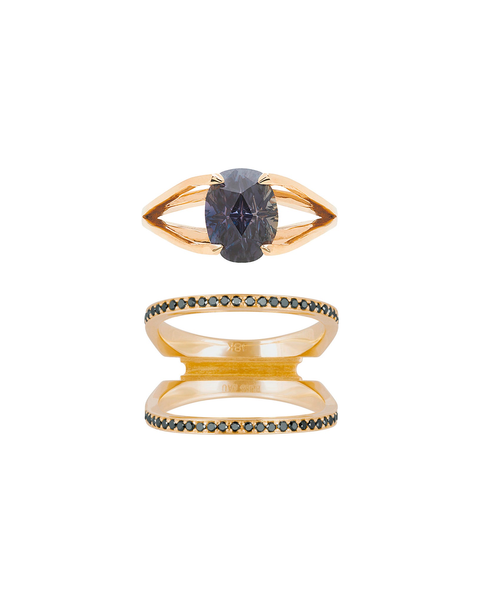 Acute 13mm Enclose + Centered Ring Set